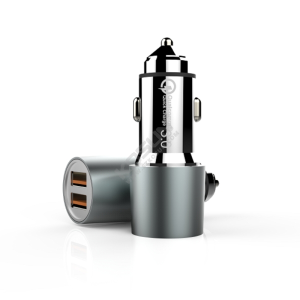 5V/3.4A Dual Ports Car Charger with Smart IC